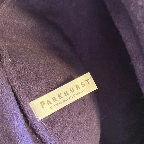 Parkhurst Deep Plum Wool Cloche Hat - Picture 3 of 8